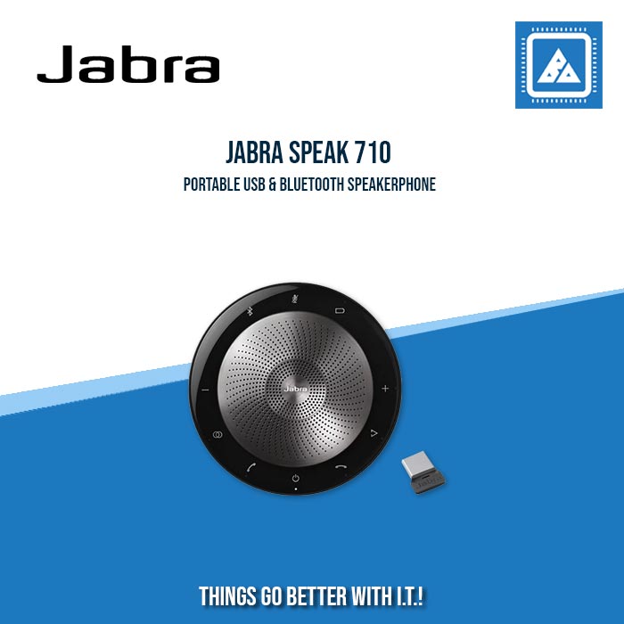 JABRA SPEAK 710 PORTABLE USB & BLUETOOTH SPEAKERPHONE JABRA SPEAK 710 PORTABLE USB & BLUETOOTH SPEAKERPHONE